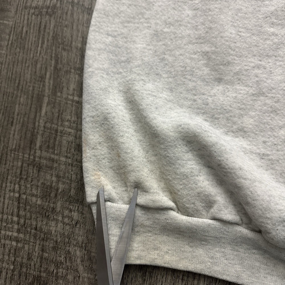 Vintage 90s Washington Redskins The Flintstones Sweatshirt NFL Football Grey L - Picture 8 of 8